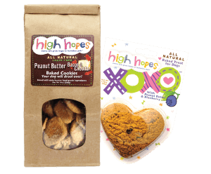 High Hopes is donating 425lbs of XOXO cookies to the Chicago Anticruelty Society.
